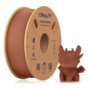 Filamento PLA 3D Creality Hyper Fast 1kg 1.75mm - Marrom